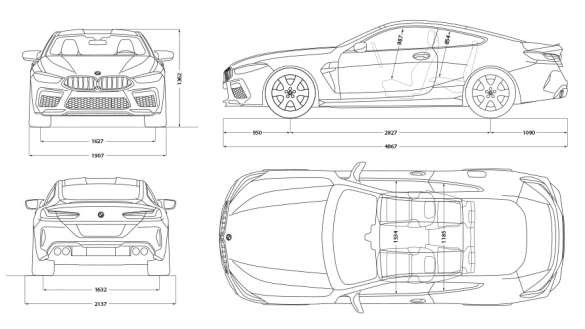 BMW M8 Competition Купе