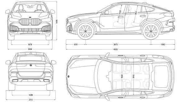 BMW X6 M50i